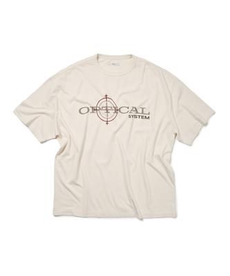ETCE Washed Optical Tee (Off White)