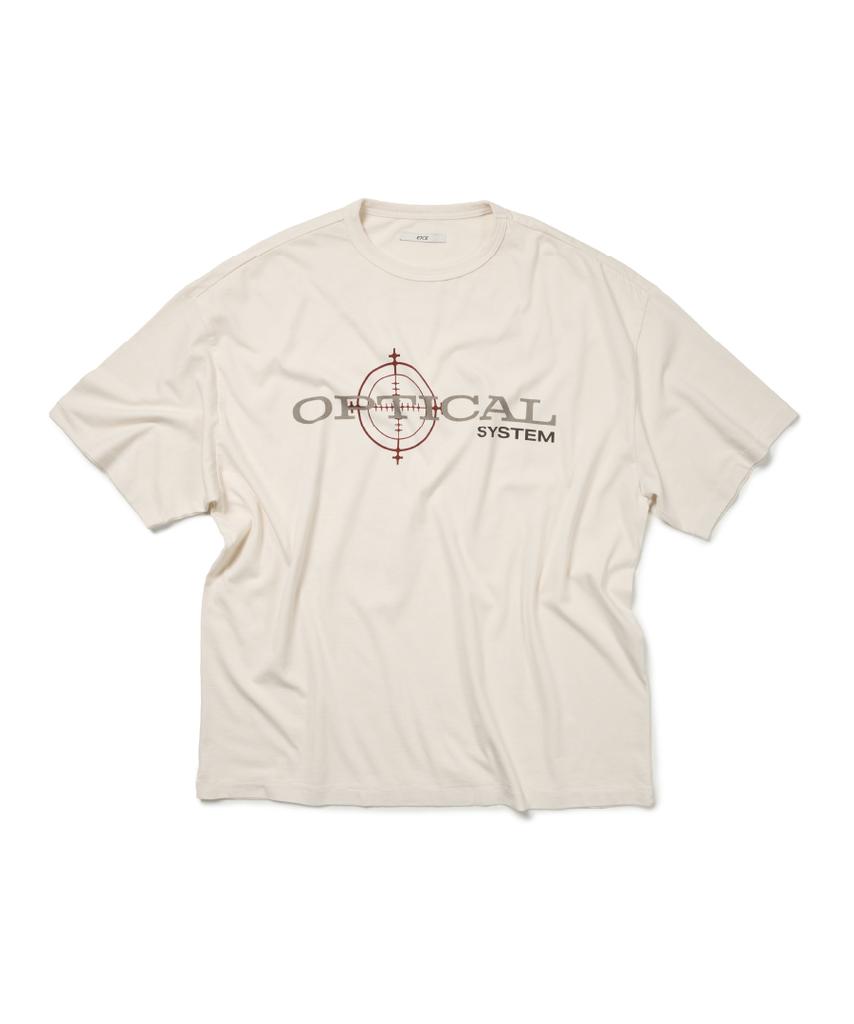 ETCE Washed Optical Tee (Off White)