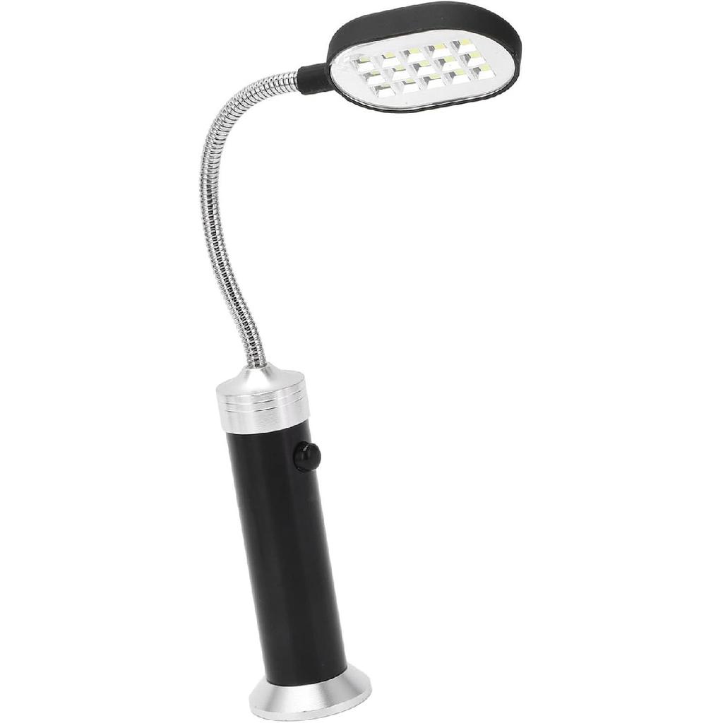 Magnetic Lamp, 360° Adjustable High Brightness LED Outdoor Work Light with Magnetic Base for Indoor & Outdoor Use (Black)