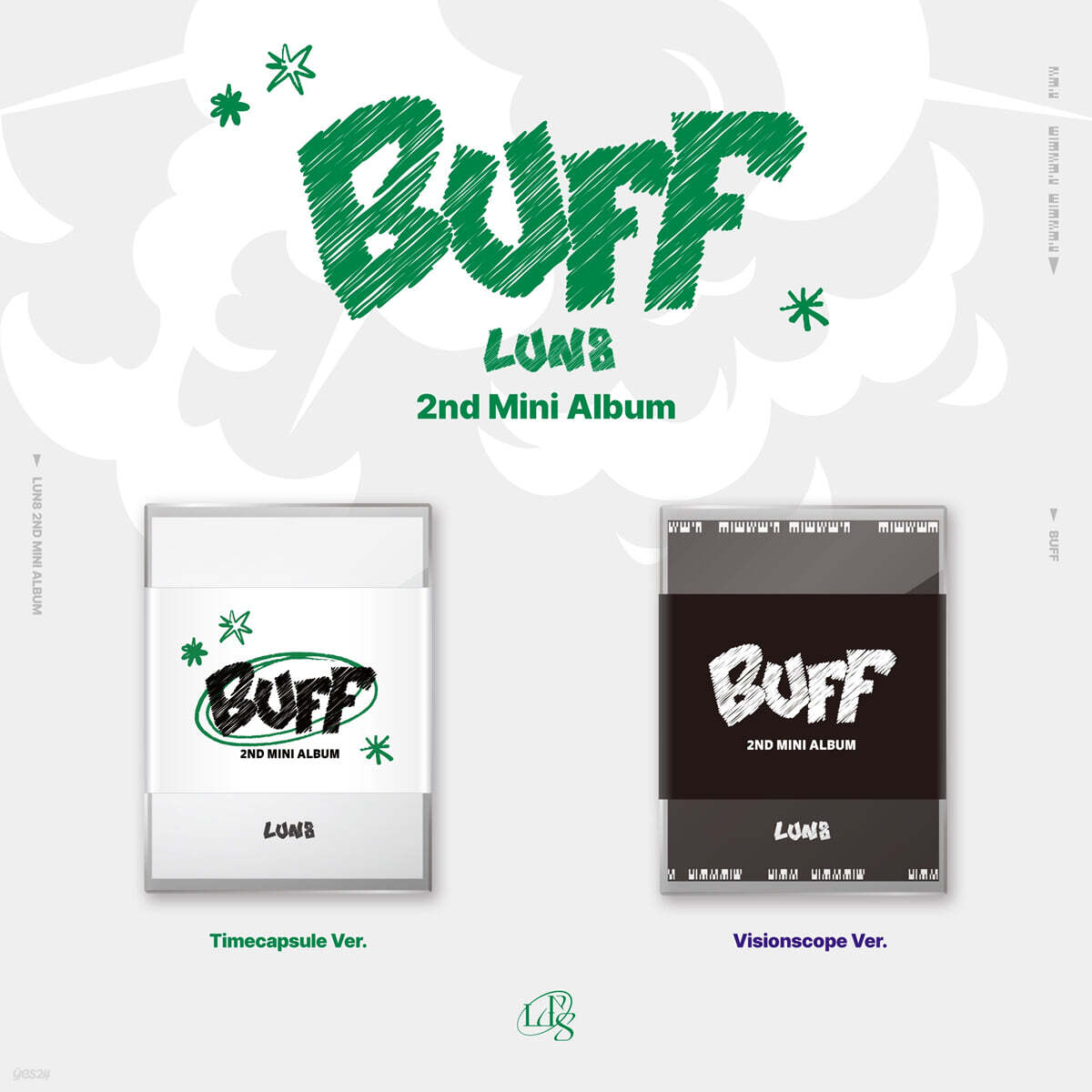 

LUN8 - 2nd Mini Album: BUFF [PLVE][2 types SET]