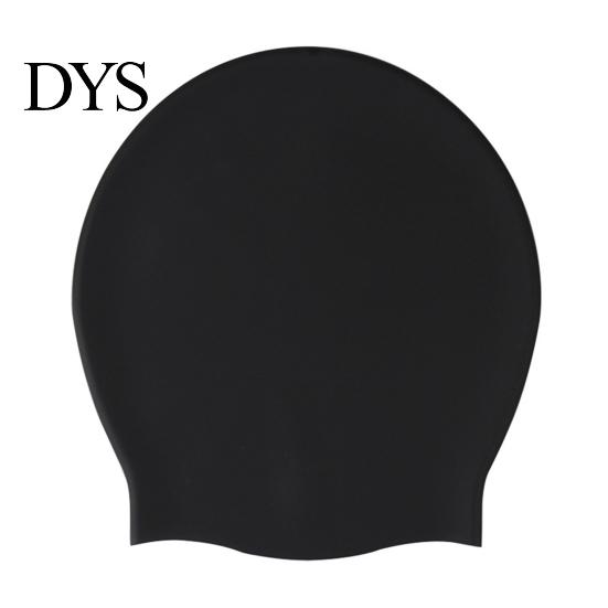 High Elasticity Swimming Hat Breathable Silicone No Constraint Lightweight Flexible Ear Protection Large Size Waterproof Great Durability Swim