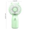 Travel Portable Fan Handheld Mini Fan AA Battery Powered Super Mute Cooling Fan for Home Office Metro Camping