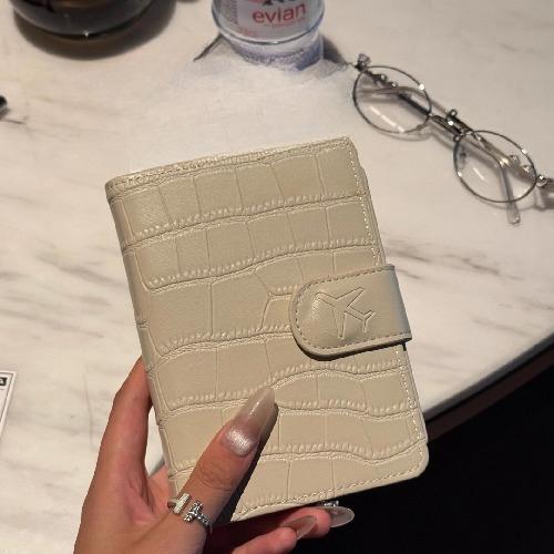 

PU Leather Passport Cover for Men & Women Organizer Protective Card Holder ID Document Covers Fashion Travel Passport Case