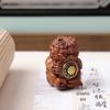 Lightning-Struck Jujube Wood Handcraft – Stress-Relief Wooden Carving with Natural Wood Handle