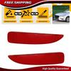 2X Red Rear Bumper Reflector Lenses For 2006-2018 Mazda 3 5 6 Left & Right Side