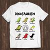 Dinosaurs Cartoon Art Dinosaurism Realism Surrealism Futurism Pop Pixel Saying Cool Funny Gift Tee T Shirt C1746