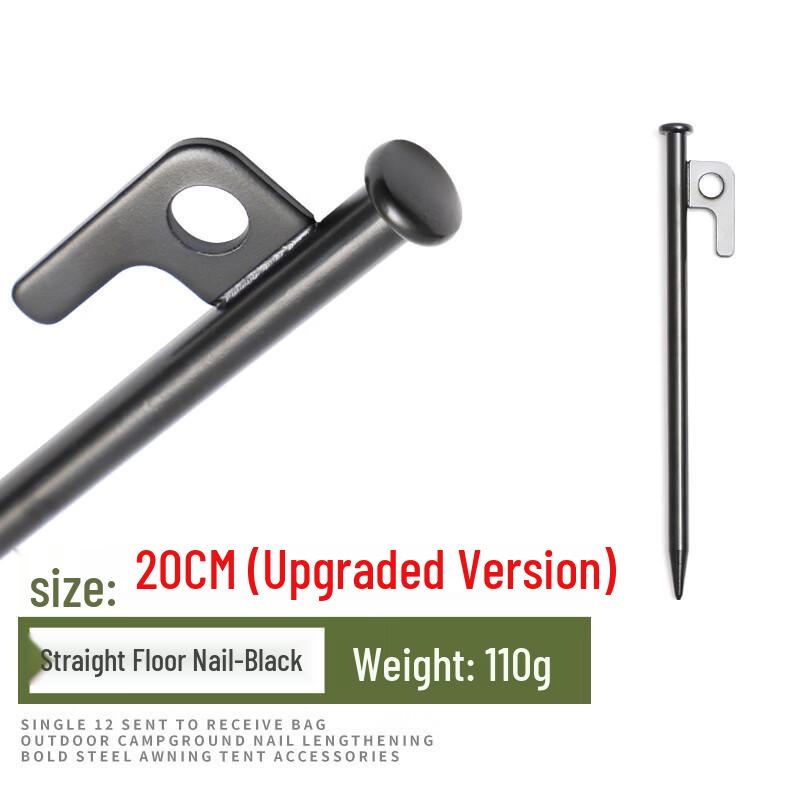Durable Outdoor Tent & Tarp Ground Pegs