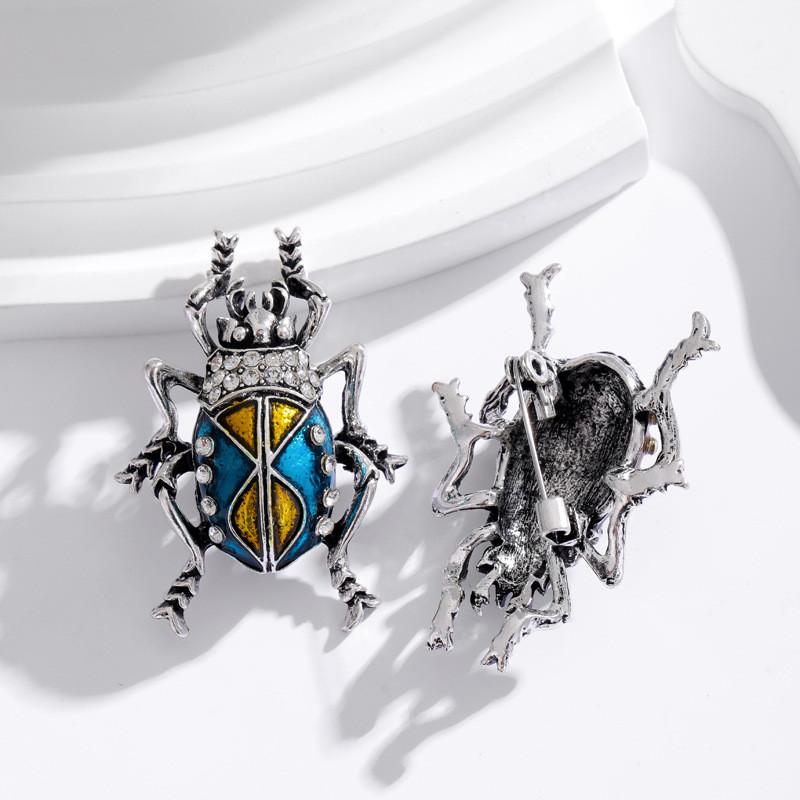 Insektenbrosche aus galvanisierter Zinklegierung für Damen und Herren (Sommer)