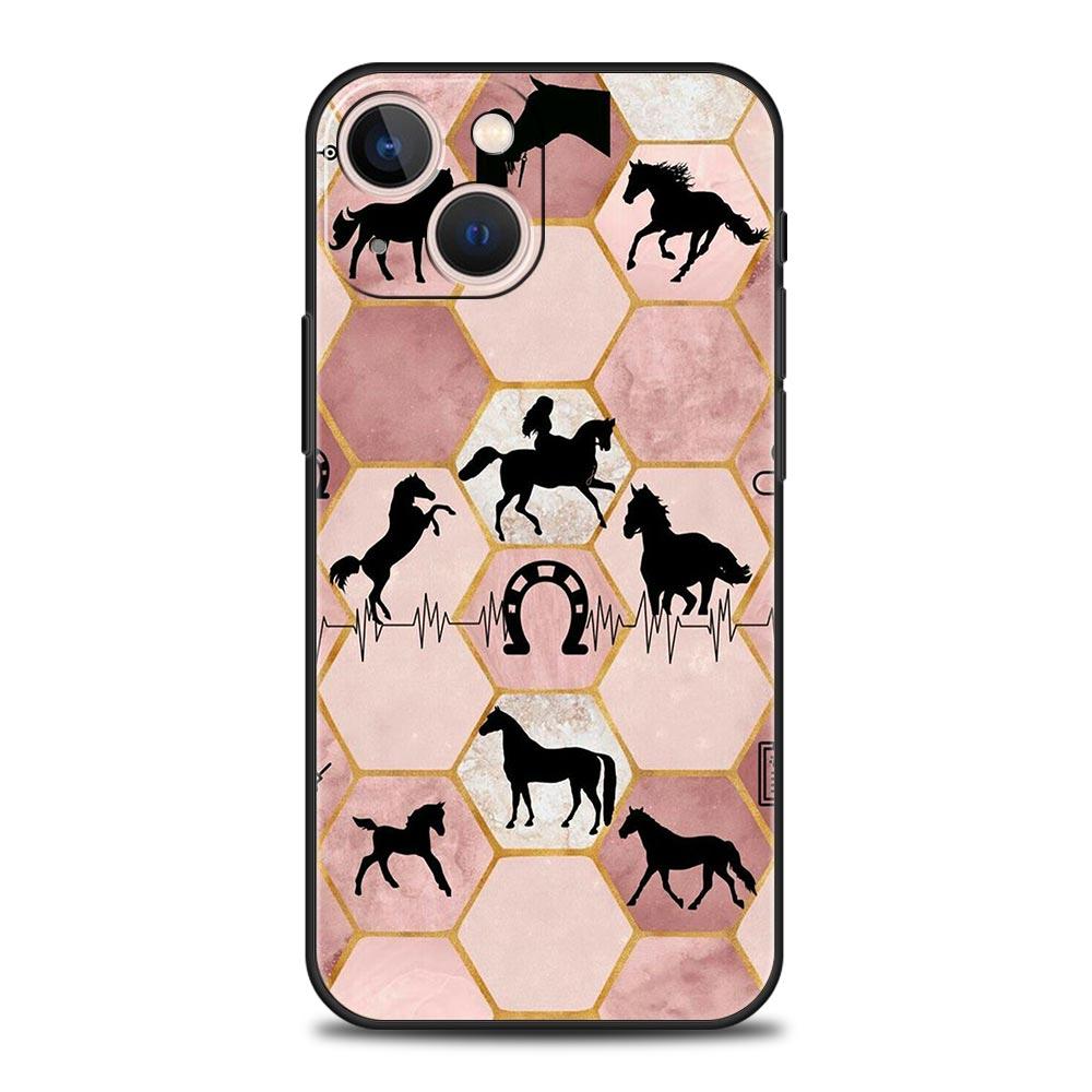 Frederik The Great beauty horse Funda For iPhone 13 15 14 12 11 Pro MAX Case Luxury Shell XR X SE XS 7 8 Plus Phone Cover