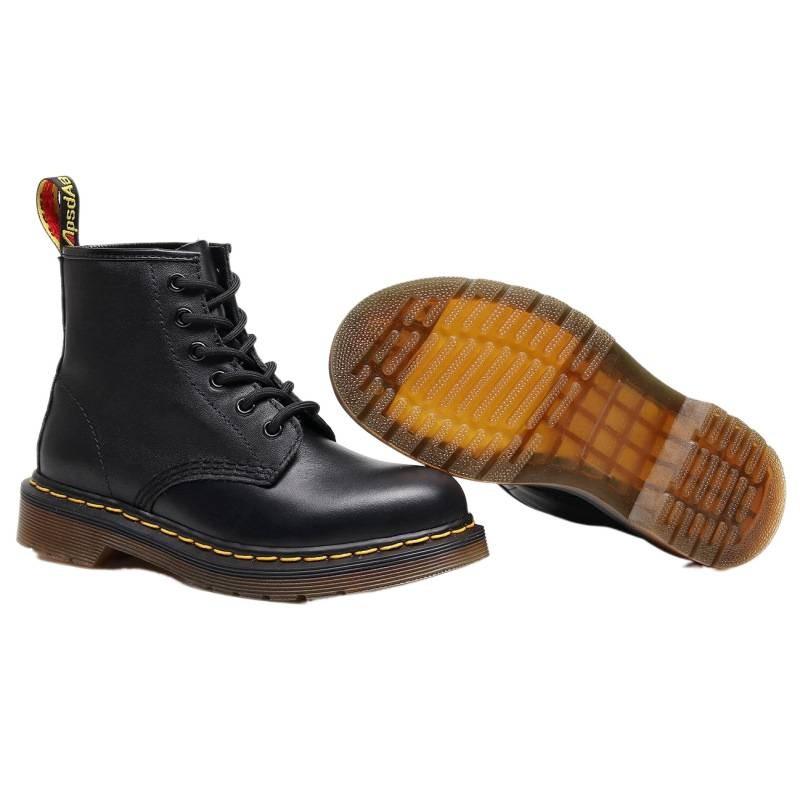 Martin Boots Locomotive Boots Women's British Couple Short Boots Men's and Women's Boots Are Really Soft Leather Round