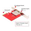 NFHK PCI-E 4X Mainboard To CF Express Expansion Card Adapter, Supports CFE Type-B R5, Z6, and Z7 Memory Cards
