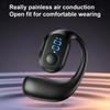 Wireless Earphones Power Display Headphones Ultra Long Battery Life Open Ear Headset For Working Sports Gym
