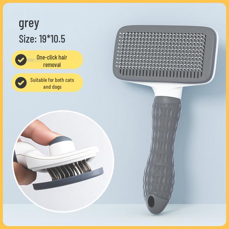 Pet Deshedding & Grooming Comb for Cats and Dogs