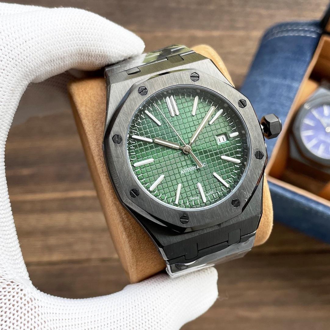 

Чоловічий годинник Royal Oak AP 15500-15400, Автоматичний механічний, Сталевий ремінець