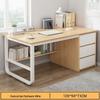 Simple Student Writing Desk with Drawer - Home Office Study Table