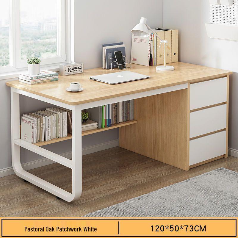 Simple Student Writing Desk with Drawer - Home Office Study Table
