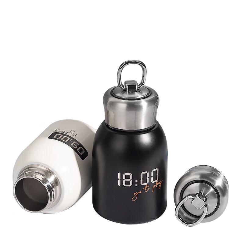 K.S. Small Steel Cannon 300ml Portable Thermos