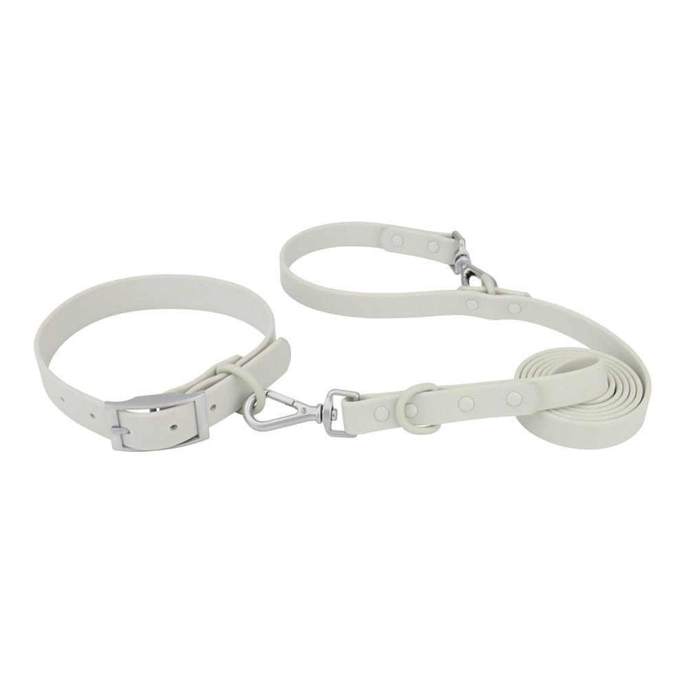Set Collar Leash Pet PVC Cat Collar Leashes For Small Medium Big Dog Outdoor Walk