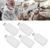 Veterinary Syringes Bottles, 100ml PP Reusable Animal Injection Bottles with   Accessory, for Livestock Medication Dosage