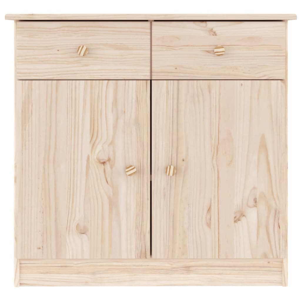 ALTA Sideboard 77 X 35 X 73 Cm Solid Pine Wood