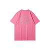 Li Ning Sports Basketball Series Printed Crew Neck Pullover Short Sleeve T-Shirt Men Tops Morning-Light-Pink AHSR851-3
