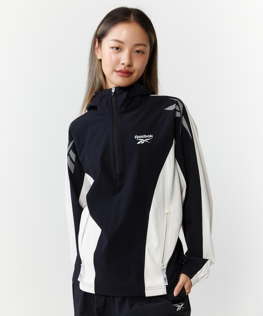 Reebok Vector Active Hooded Anorak - Black