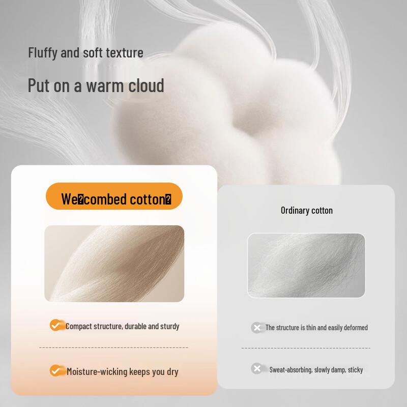 Happy Little Bear Baby Pure Cotton Antibacterial High-Waist Underwear Set