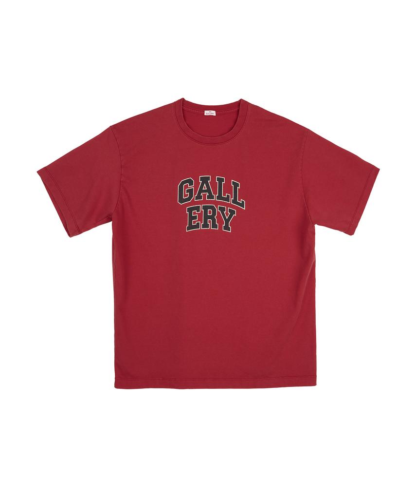1011 GALLERY Classic Gallery Logo T-Shirts - Red