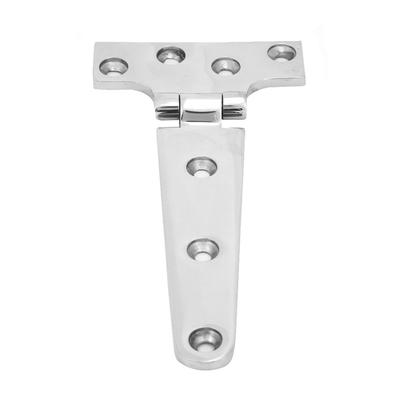 2 PCS Heavy Duty 316 Stainless Steel T Hinge 6x3 Inch Marine Grade Boat Hatch Hinge With Screws Door Hinge for Boats and Doors