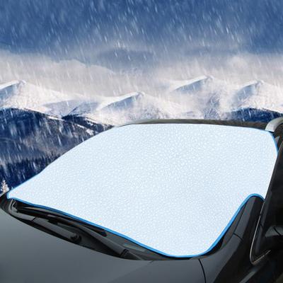 Protection Ext/érieur voiture neige Bloqu/é voiture Couvre neige glace Protecteur pare-soleil avant Pare-brise arri/ère Couverture Bloc Shields couverture pare-brise