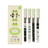 4Pcs Cute Cartoon Straight Liquid Type Ball Pens 0.5mm Black Drawing Neutral Pen Signature Pen Student School Office Supplies