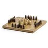 Hnefatafl 2 Player Strategy Game with Wooden Game Board for Kids and Adults