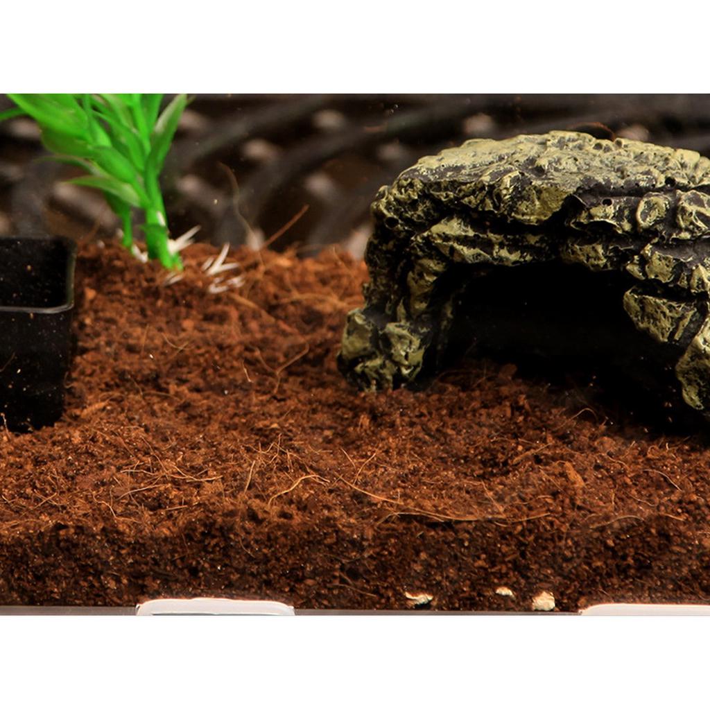 2Pcs Reptile Terrarium Tank Coconut Shell Powder Brick Substratebuy at