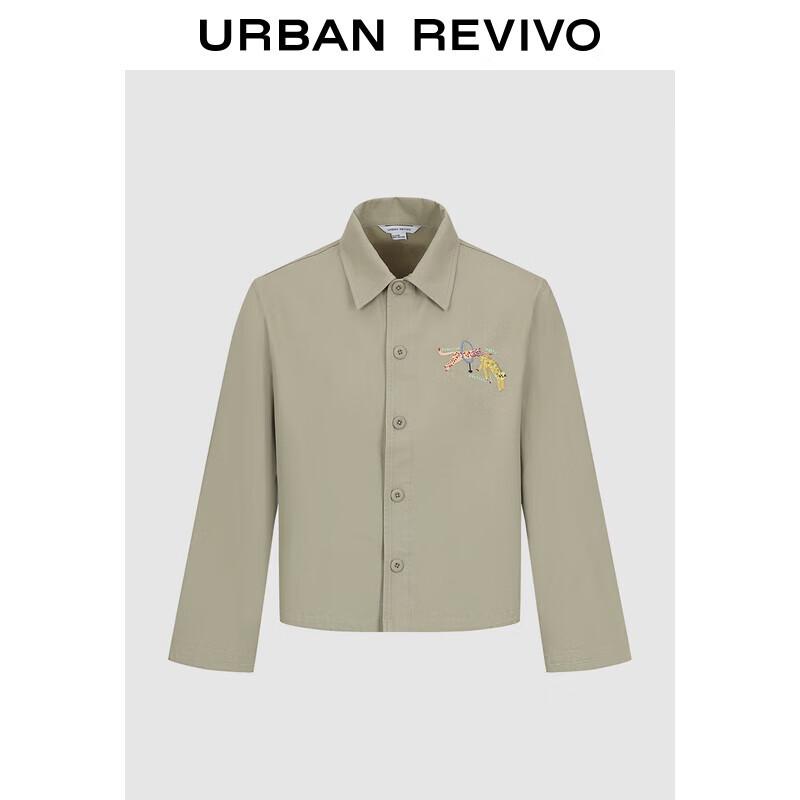 

UR Men s 2025 Spring Loose Embroidered Jacket M (M-L)