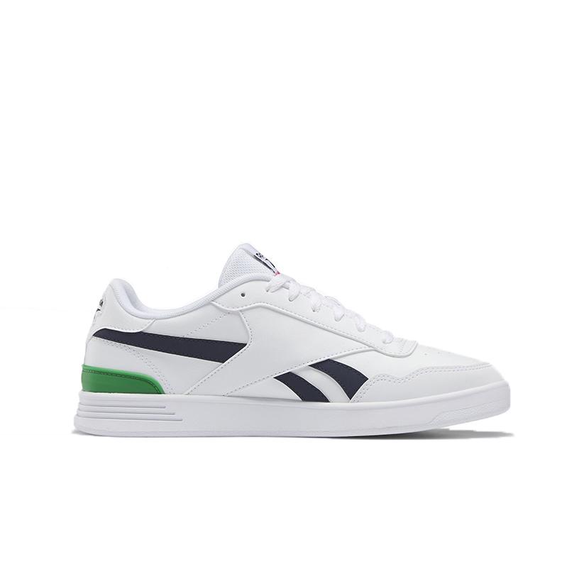 Reebok Court Advance Retro Casual Versatile Low-Top Sneakers Unisex Sneakers White Black Green GZ9630