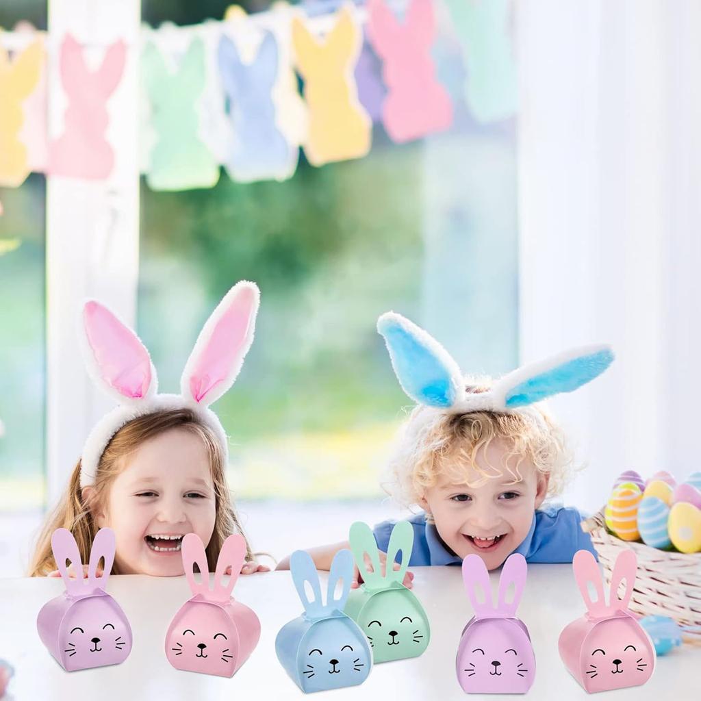 Easter Creative Cartoon Rabbits Gift Candy Box