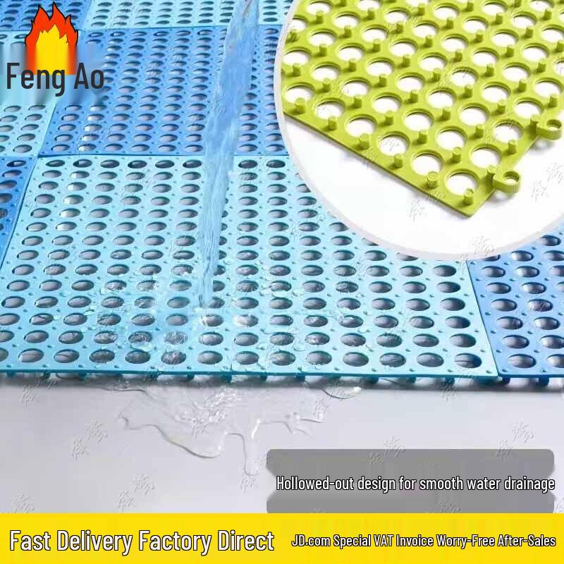 Modular TPE Hollow Splicing Floor Mat