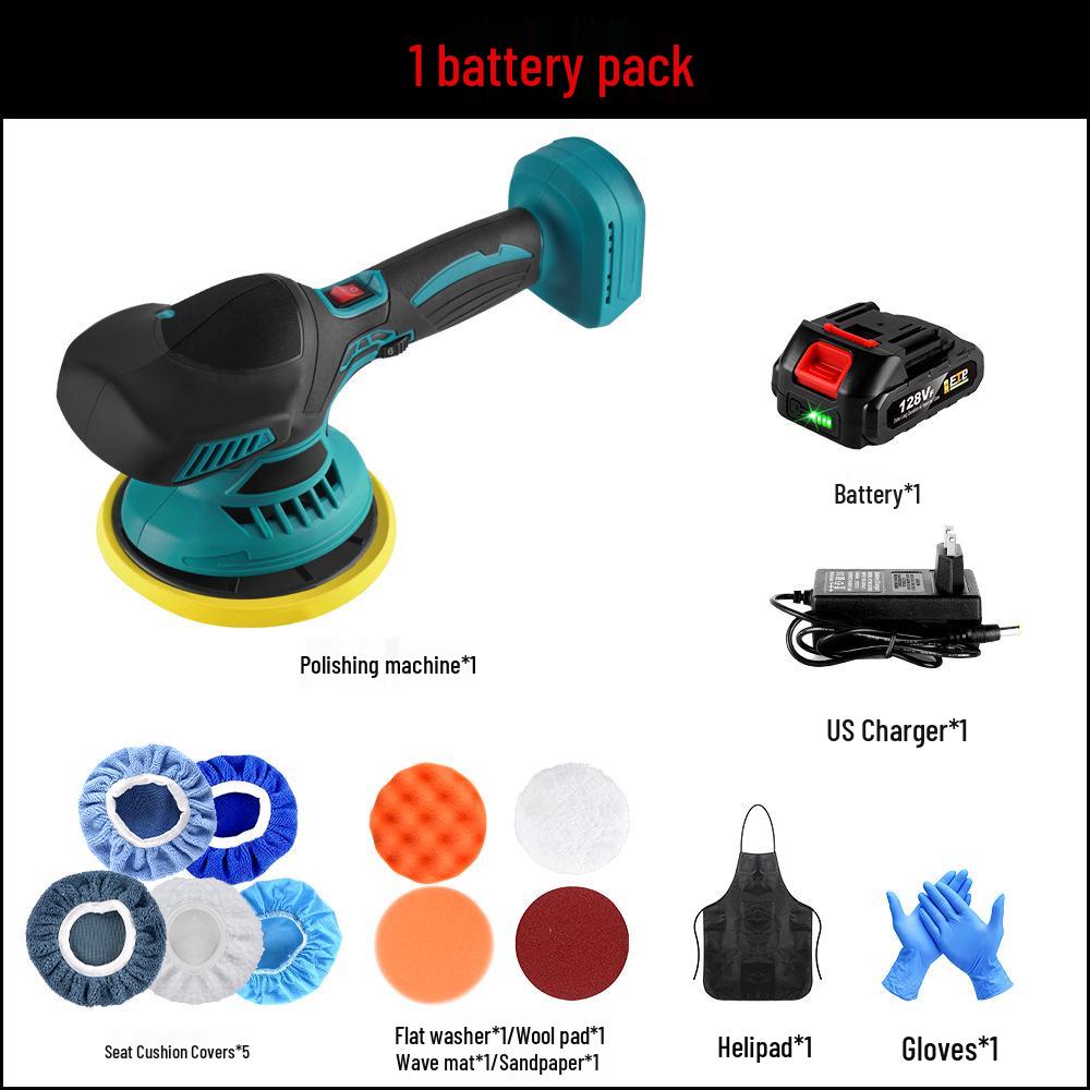 6-inch Lithium Battery Car Polisher & Scratch Repair Electric Sander