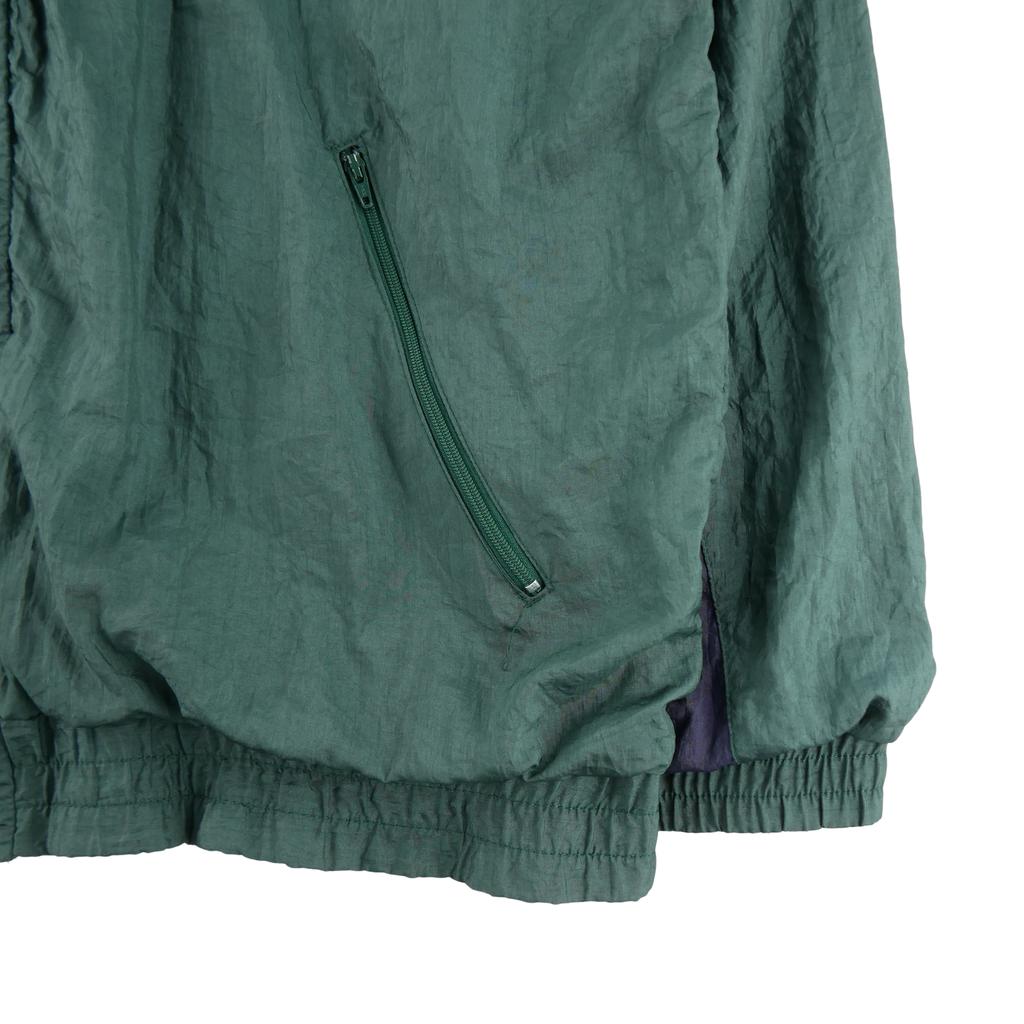 Zweites Leben - Herren Windjacke Colorblock CD Grün - Guter Zustand