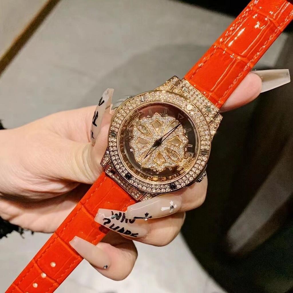 Times Come And Go, Watches Full Of Diamonds, Gypsy Stars, Diamond-Encrusted Personalized Hollow Watches, Women'S Watches