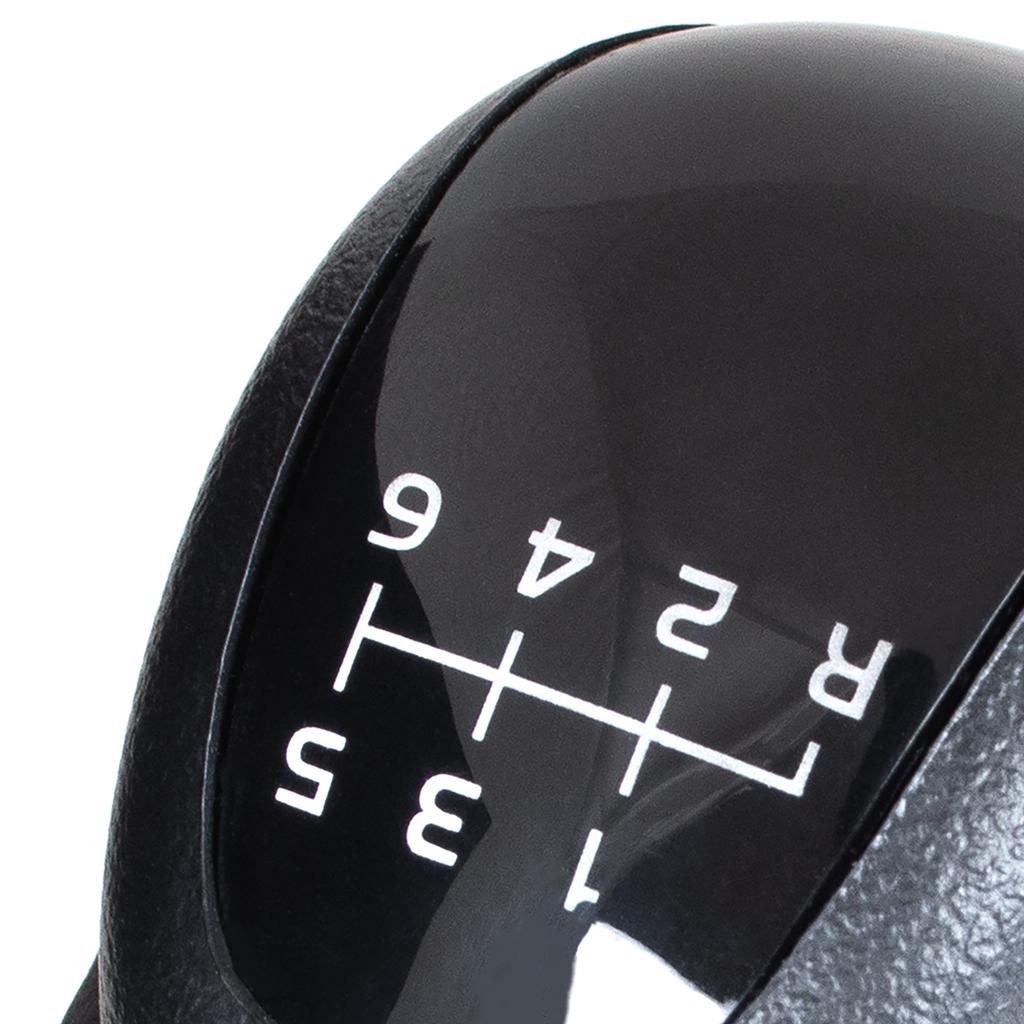 Mercedes W203 C-Class 00-07 BLACK gear shift knob + 6-gear gaiter