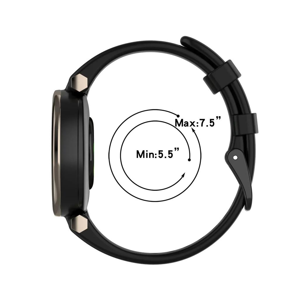 Para Garmin lily Pulseira Smartwatch Substituição Silicone Macio Esportivo Tiras Para Garmin lily Acessórios de Pulseira Correa