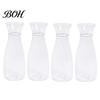 Trendy Flower Container Clear Bud Vase, Plastic Transparent Modern Plant Table Centerpiece Vase for Home Party Wedding Decor Lightweight