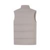 Li Ning Honor Series Comfortable Simple Solid Color Warm Stand Collar Zipper Down Vest Men Vest AMRV121-4
