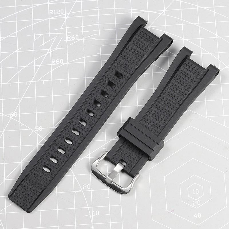 

Silicone Rubber bracelet for casio GST210 GST-W110/S130/B100/S100G/S110/410 watch strap high quality watchband wristwatches band 26x14mm