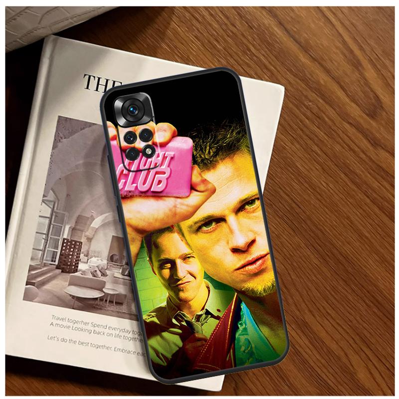 Fight Club Case For Xiaomi Redmi Note 14 9 10 11 12 13 Pro 11S 12S Cover For Redmi 15 C 14C 12C 10C 13C