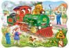 Puzzle 30 Pieces B-03433-1 Green Locomotive