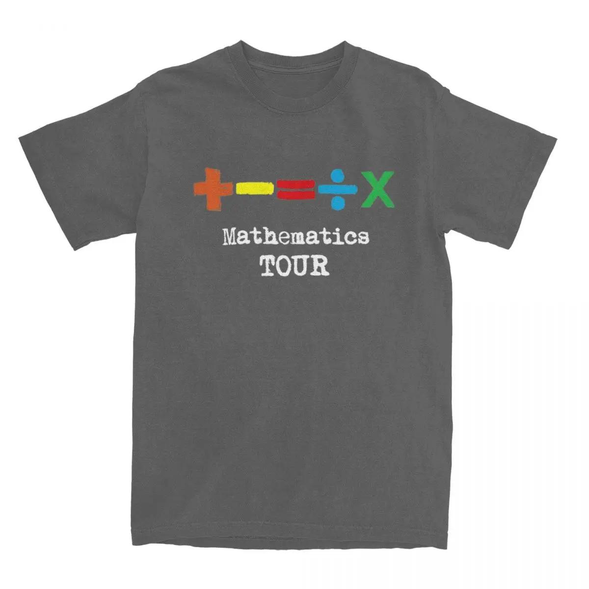 

Футболка The Mathematics Tour Пляжные винтажные футболки Ed Sheeran Хлопковая хип-хоп футболка для мужчин Повседневные футболки с коротким рукавом XL