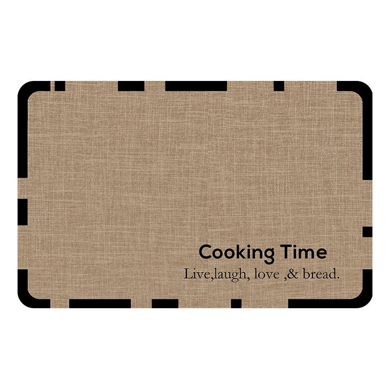 American Kitchen Special Mat Absorbent Oil Absorbent Diatom Mud Absorbent Mat Bathroom Foot Mat Can Be Wiped Clean Non-slip Carpet