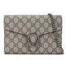 Dionysus Tigerkopf Schnalle Logo Beige Futter GG Hochwertiges Synthetisches Canvas WOC Geldbörse Umhängetasche Schultertasche Damen Taschen 401231-KHNSN-8642